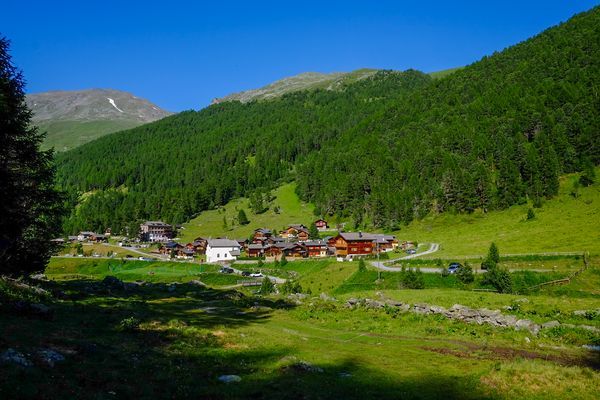 Zinal to Gruben on the Walker's Haute Route