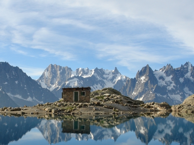 Lac Blanc on the TMB