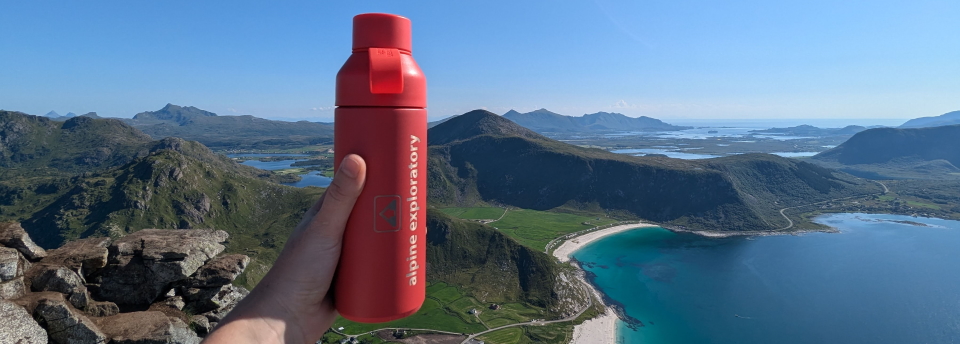 The Alpine Exploratory flask in the Lofoten, Norway